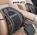 Car Seat Back Support for Driving Comfort & Lower Back Pain Relief - 2pcs
