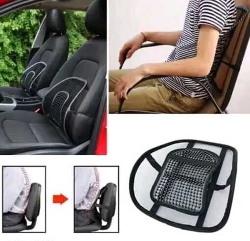 Car Seat Back Support for Driving Comfort & Lower Back Pain Relief - 2pcs
