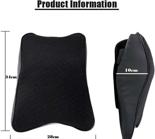 Car Neck Support Pillow for Driving Comfort & Neck Pain Relief - 2pcs