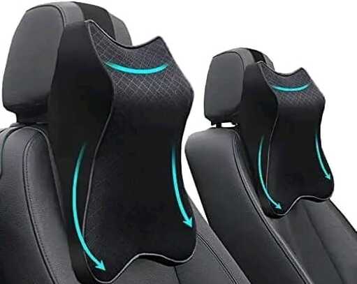 Car Neck Support Pillow for Driving Comfort & Neck Pain Relief - 2pcs